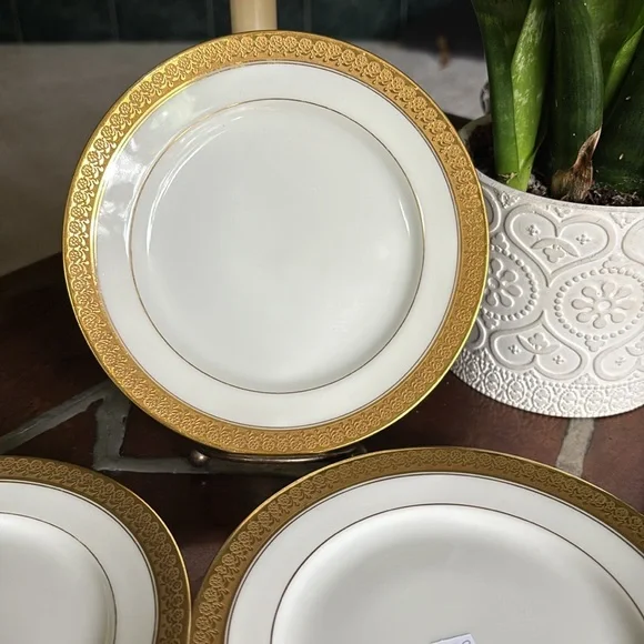 Limoges Set of 5 Small Plated - Picture 8 of 11